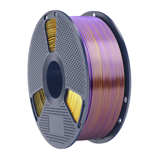  Filament SUNLU PLA+ Silk Tri-Color 1.75mm 1kg (black-gold-purple) - 4