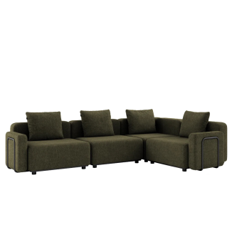 Sofa ogrodowa SACKit Cobana Lounge Sofa 4 Seater Kirra Olive - 4