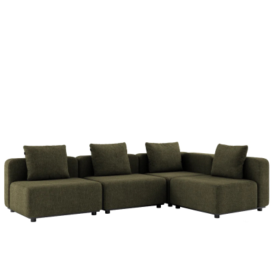 Sofa ogrodowa SACKit Cobana Lounge Sofa 4 Seater Kirra Olive