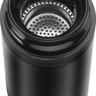 Pojemnik termiczny z zaparzaczem do herbaty i owoców Zwilling Thermo - Czarny, 420 ml - 2