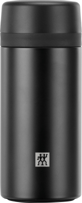 Pojemnik termiczny z zaparzaczem do herbaty i owoców Zwilling Thermo - Czarny, 420 ml | BESTSELLER