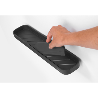 Brabantia | MindSet shower shelf with squeegee, gray - 2