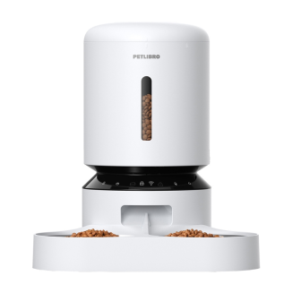 Dozownik karmy PETLIBRO Granary 5L WiFi podwójna miska (biały) - 2