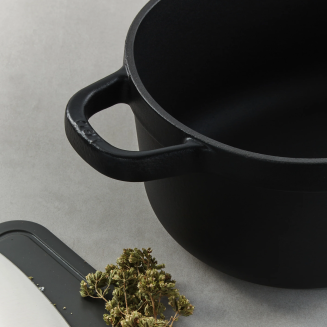 Garnek żeliwny z pokrywą BergHOFF Graphite 4.8 l - 6