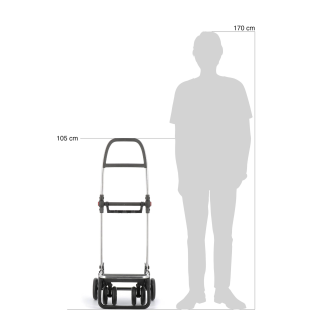 Wózek zakupowy Rolser I-Max Tweed 4L TOUR Gris - 15