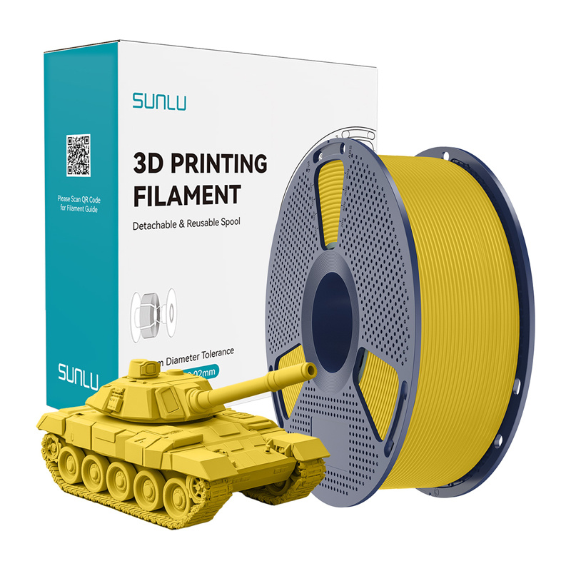  Filament SUNLU PLA+ High-Speed 1.75mm 1kg (yellow)