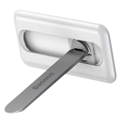Uchwyt obrotowy Baseus Foldable Bracket do telefonu (biały)