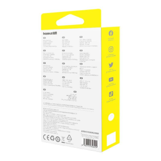 Kabel BASEUS Free2Draw USB-A-USB-C/Lightning/micro 1.1m (czarny) - 7