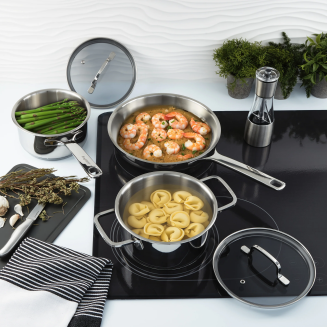 Patelnia ze stali nierdzewnej BergHOFF Helix 24 cm - 6