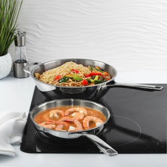 Patelnia ze stali nierdzewnej BergHOFF Helix 24 cm - 5