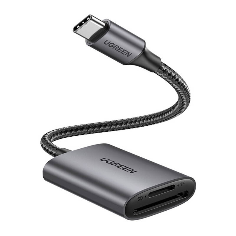  UGREEN CM401 USB-C Card Reader (Gray)