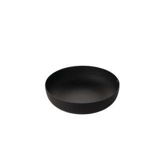 Alessi Texture fruit and snack bowl, black, 24 cm - 2