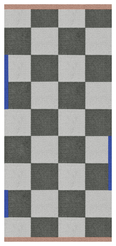 Dywan Mette Ditmer SQUARE All-Round Dark Olive 70×150 cm