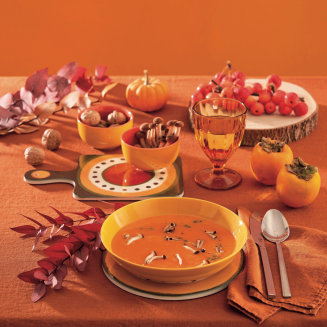 Rose&Tulipani | Zestaw 4 talerzy obiadowych Concerto Avorio - Kość słoniowa, 27 cm - 3