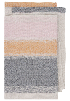 Obrus-koc Lapuan Kankurit RUOSTE linen-rust-grey 150x260 cm