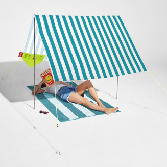 Przenośny namiot plażowy Fatboy Miasun Stripe Azur - 8