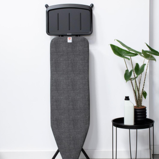 Deska do prasowania Brabantia B 124x38 cm z podstawką na generator pary Denim Black - 6