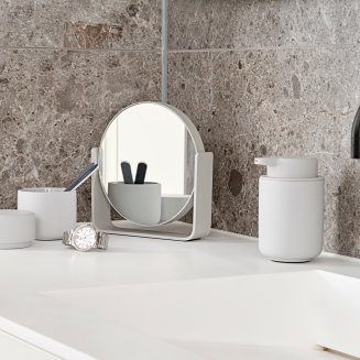 Lusterko kosmetyczne 5x powiększające Zone Denmark Ume Soft Grey - 2