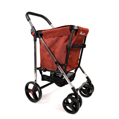 Wózek zakupowy Rolser Basket MF 4B Oxid