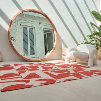 Dywan Louis de Poortere Craft Papercut rust - 7