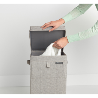Kosz na pranie Brabantia 35l szary - 4