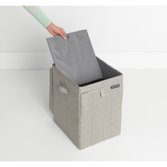 Kosz na pranie Brabantia 35l szary - 5