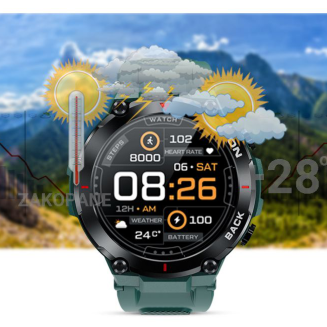 Smartwatch GIEWONT Pionier GPS GW460-2 - Sea Green - 14