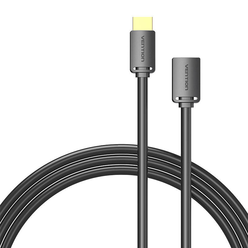Kabel VENTION AHCBJ HDMI 2.0 przedłużający 5m (czarny)