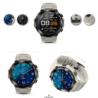 Smartwatch GIEWONT Pionier GPS GW460-3 - Light Stone - 4