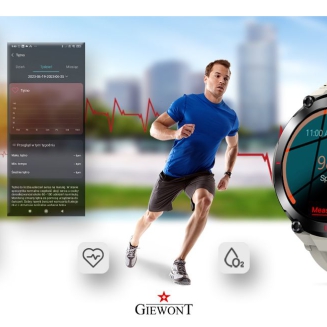 Smartwatch GIEWONT Pionier GPS GW460-3 - Light Stone - 10