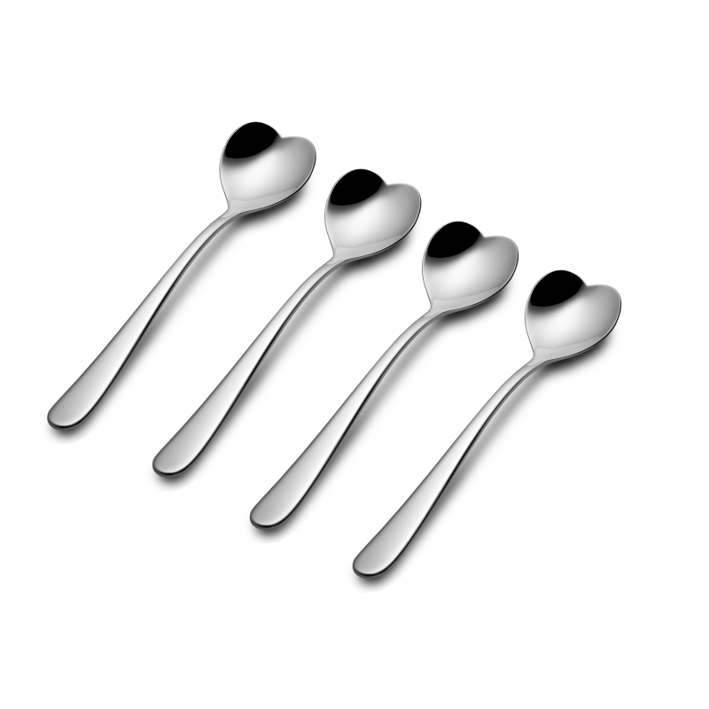 Zestaw 4 łyżeczek do herbaty Alessi Big Love