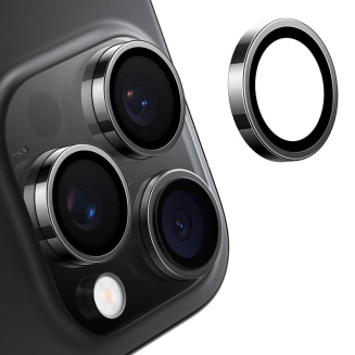  TORRAS Lensguard iPhone 16 Pro Max Camera Glass (Black) - 2