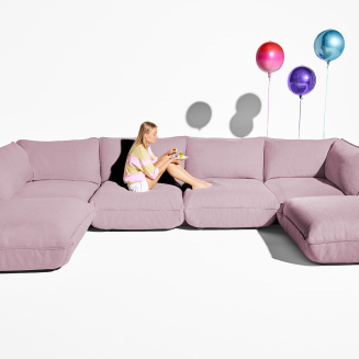 Siedzisko Fatboy Sumo Hocker Bubble Pink - 4