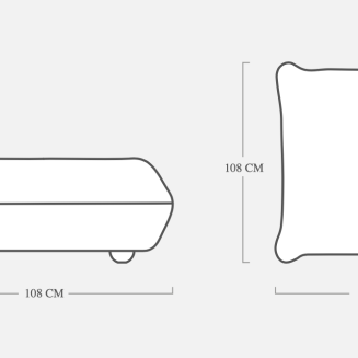 Siedzisko Fatboy Sumo Hocker Bubble Pink - 2