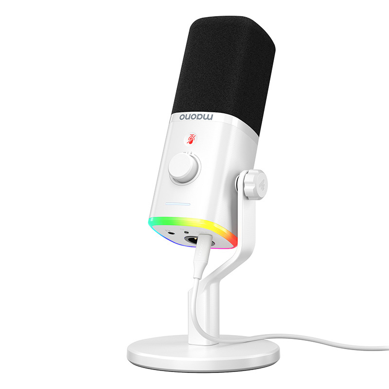 Mikrofon MAONO PD100X USB/XLR (biały)
