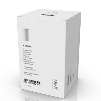 Dozownik do mydła Zone Denmark Karma White 0.25l - 3