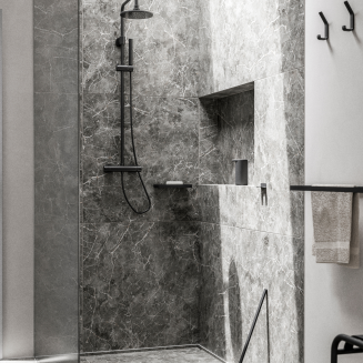 Półka łazienkowa Zone Denmark Rim Black 44 cm - 3