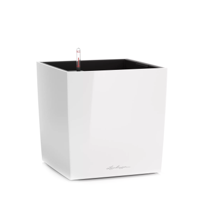  Lechuza Cube Premium 30 flowerpot | 40 | 50 white gloss