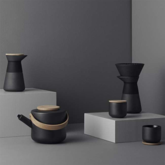 Mlecznik Stelton Theo Black 0.4 l - 3
