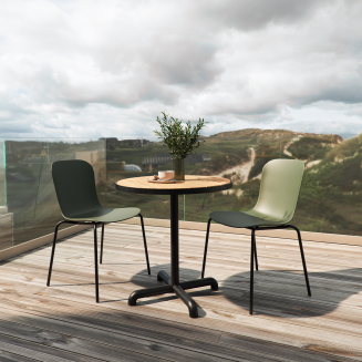 Stolik ogrodowy SACKit Kirra Café Table Noir ∅70 cm - 2
