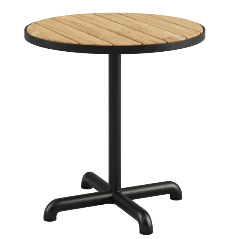 Stolik ogrodowy SACKit Kirra Café Table Noir ∅70 cm