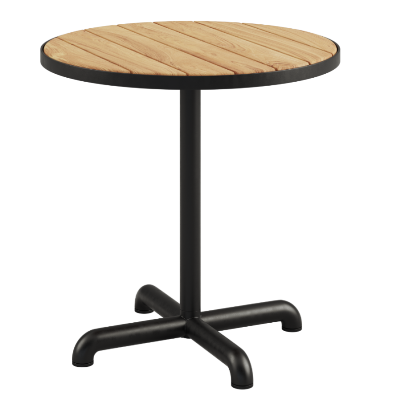 Stolik ogrodowy SACKit Kirra Café Table Noir ∅70 cm