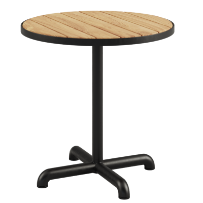 Stolik ogrodowy SACKit Kirra Café Table Noir ∅70 cm