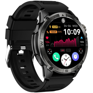 Smartwatch Gravity Czarny Pasek + Bransoleta GT46-1 - 9