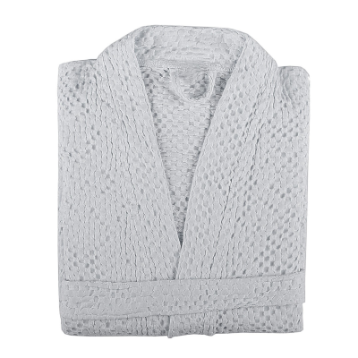  Bricini Be Vegan Silver L kimono bathrobe