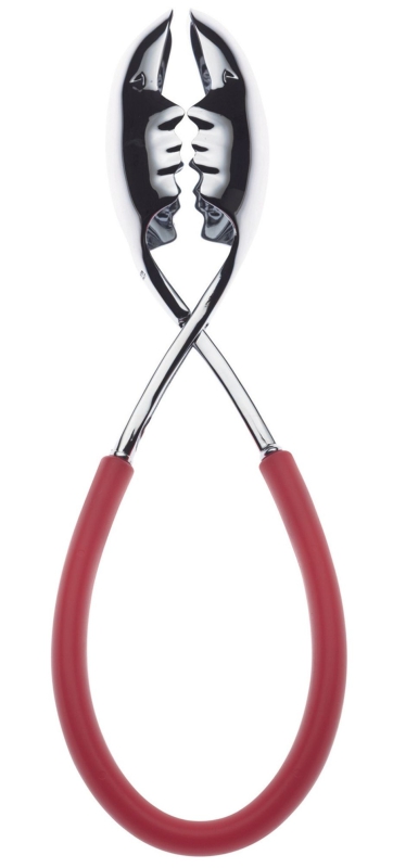  Casa Bugatti Molla Kiss red salad tongs