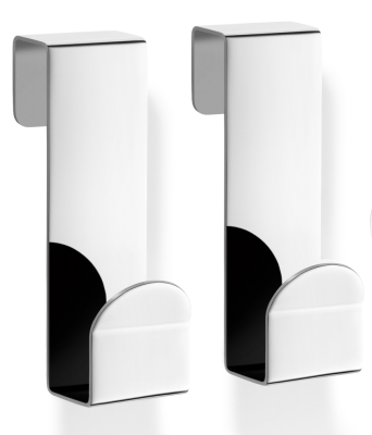  Set of 2 Zack Mitor glossy cabin towel racks