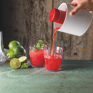 Guzzini Squeeze&Press citrus juicer, gray - 6