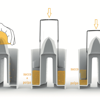 Wyciskarka do cytrusów Guzzini Squeeze&Press szara - 5