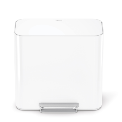 Kosz do segregacji odpadów Simplehuman Mini Recycler 7.5 + 7.5 l